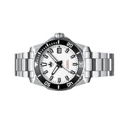 Phoibos Leviathan 40 Automatic Dive Watch with White Dial #PY050E