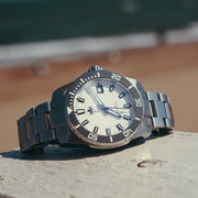 Phoibos Leviathan 40 Automatic Dive Watch with White Dial #PY050E