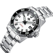 Phoibos Leviathan 40 Automatic Dive Watch with White Dial #PY050E