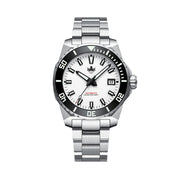 Phoibos Leviathan 40 Automatic Dive Watch with White Dial #PY050E