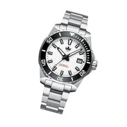 Phoibos Leviathan 40 Automatic Dive Watch with White Dial #PY050E