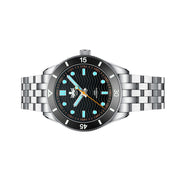PHOIBOS Wave Master Automatic Dive Watch Black No Date #PY053CN