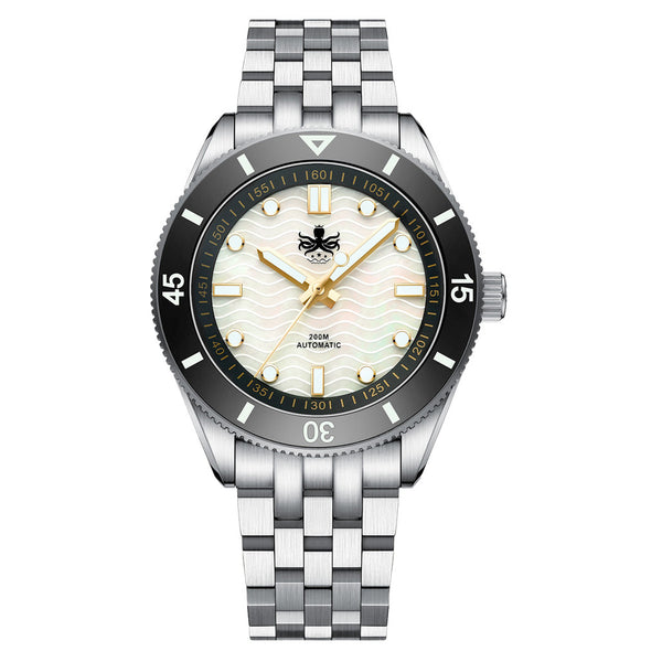 PHOIBOS Wave Master Automatic Dive Watch MOP No Date #PY053DN