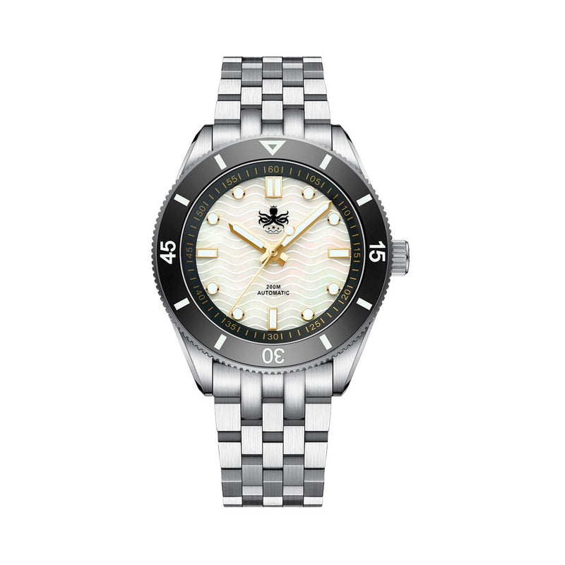 PHOIBOS Wave Master Automatic Dive Watch MOP No Date #PY053DN