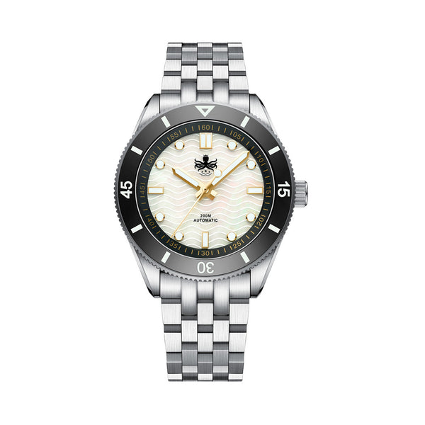 PHOIBOS Wave Master Automatic Dive Watch MOP No Date #PY053DN