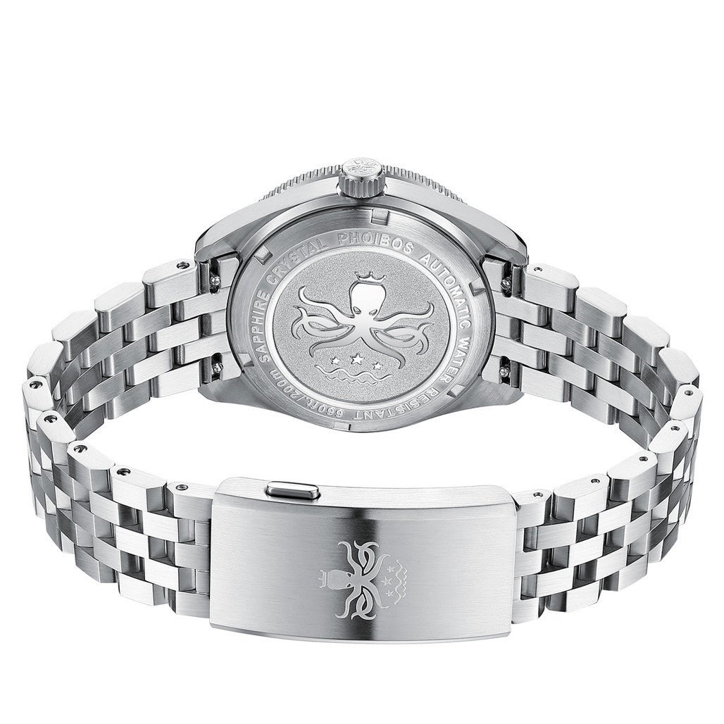 PHOIBOS Wave Master Automatic Dive Watch MOP No Date #PY053DN