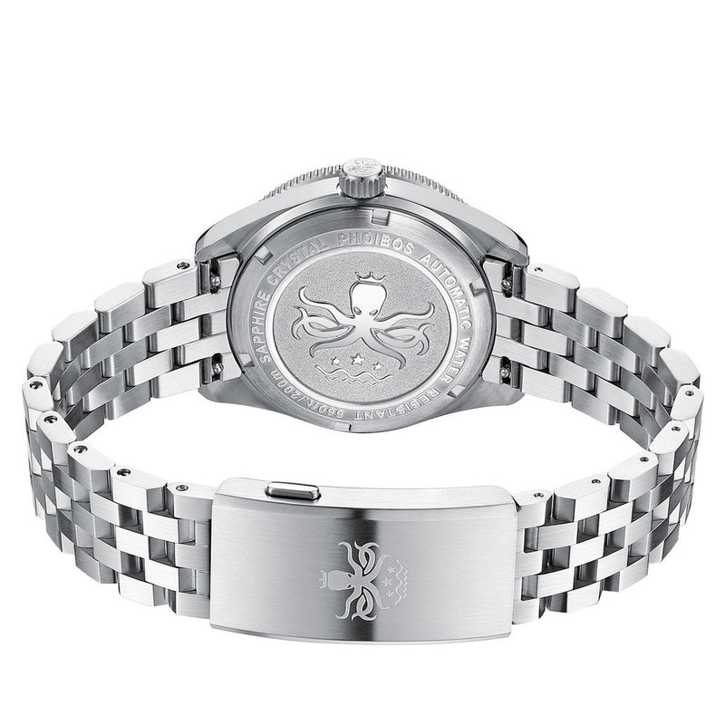 PHOIBOS Wave Master Automatic Dive Watch Dark Blue Aventurin No Date #PY053IN