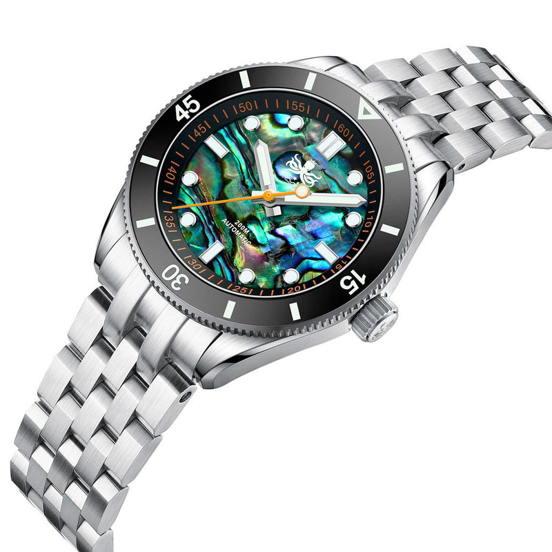 PHOIBOS Wave Master Automatic Dive Watch Dark Blue Aventurin No Date #PY053IN