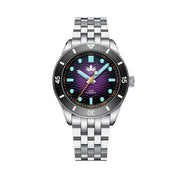 PHOIBOS Wave Master Automatic Dive Watch Purple No Date #PY053HN