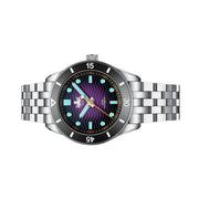 PHOIBOS Wave Master Automatic Dive Watch Purple No Date #PY053HN