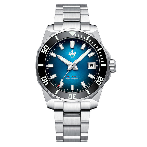 Phoibos Leviathan 40 Automatic Dive Watch with Radiant Blue Dial #PY054B