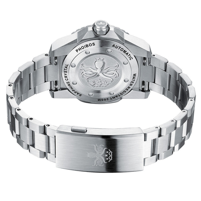 Phoibos Leviathan 40 Automatic Dive Watch with Radiant Blue Dial #PY054B