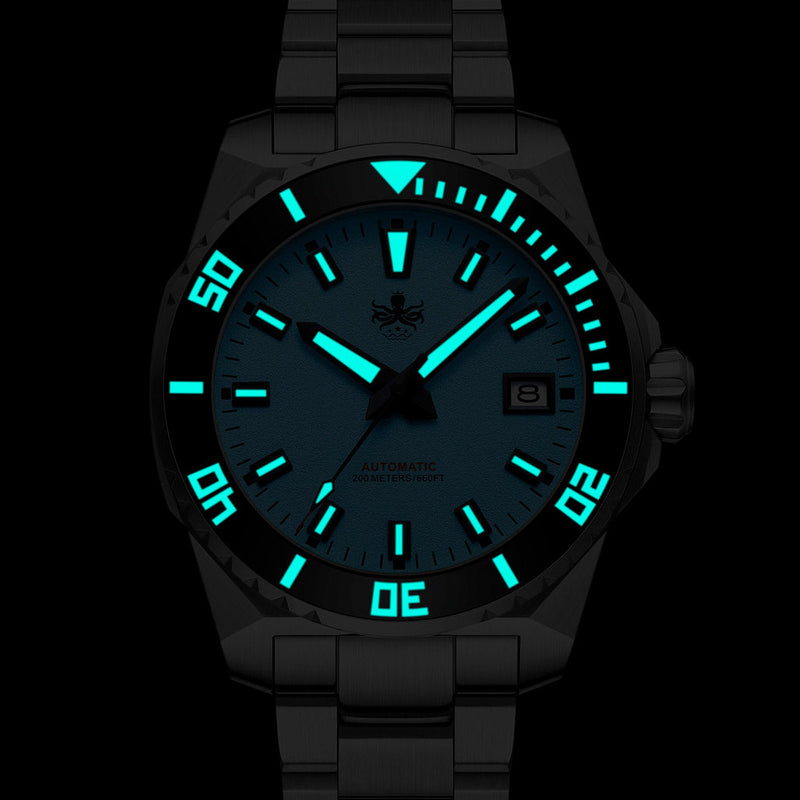 Phoibos Leviathan 40 Automatic Dive Watch with Radiant Blue Dial #PY054B