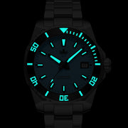 Phoibos Leviathan 40 Automatic Dive Watch with Red Dial #PY054D