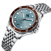 PHOIBOS Delphinus Automatic Dive Watch with Ice Blue Sunray Dial #PY055BD
