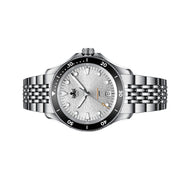 PHOIBOS Delphinus Automatic Dive Watch with Silver White Sunray Dial #PY055ED