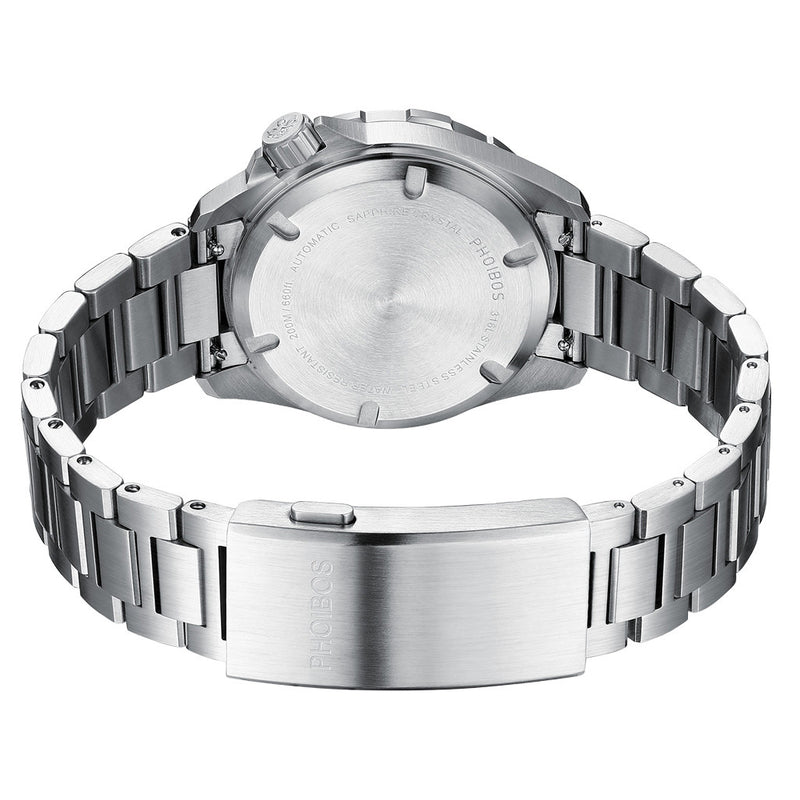 PHOIBOS APOLLO 200M Automatic Diver With Matte Blue Dial #PY056B