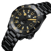 PHOIBOS APOLLO DLC 200M Automatic Diver With Matte Black Dial #PY056CX