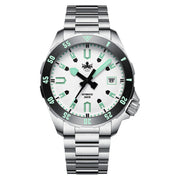 PHOIBOS APOLLO 200M Automatic Diver With Matte White Dial #PY056E