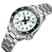 PHOIBOS APOLLO 200M Automatic Diver With Matte White Dial #PY056E