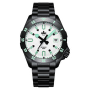 PHOIBOS APOLLO DLC 200M Automatic Diver With Matte White Dial #PY056EX