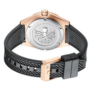 PHOIBOS Argo Bronze Automatic Dive Watch with Spiral Sunray Green Dial #PY057A