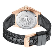 PHOIBOS Argo Bronze Automatic Dive Watch with Spiral Sunray Purple Dial #PY057H