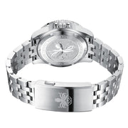 Phoibos Voyager GMT Automatic Watch with Green Aventurine Dial #PY058A
