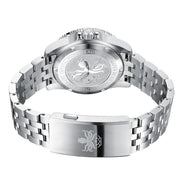 Phoibos Voyager GMT Automatic Watch with Dark Blue Aventurine Dial #PY058B