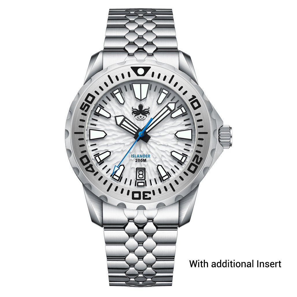 Phoibos x Islander Kraken Limited Edition Watch with Snow Ridge