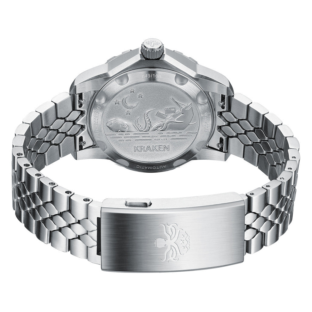 Phoibos x Islander Kraken Limited Edition Watch with Snow Ridge