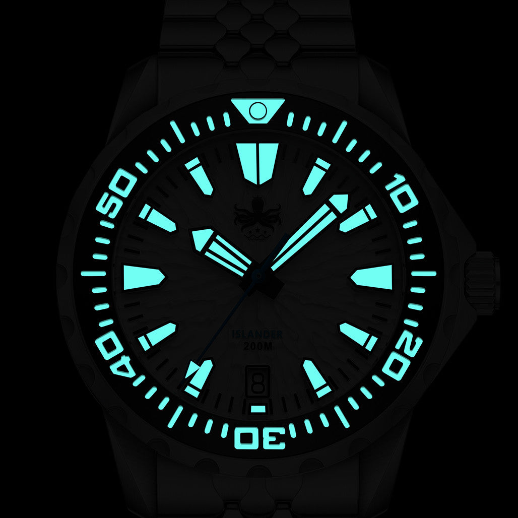 Phoibos x Islander Kraken Limited Edition Watch with Snow Ridge