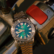 PHOIBOS KRAKEN Automatic Dive Watch with Tropic Green Dial #PY059A