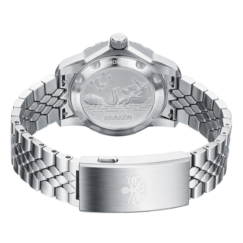 PHOIBOS KRAKEN Automatic Dive Watch with Lava Red Dial #PY059E