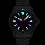 PHOIBOS KRAKEN Automatic Dive Watch with Midnight Purple Dial #PY059H