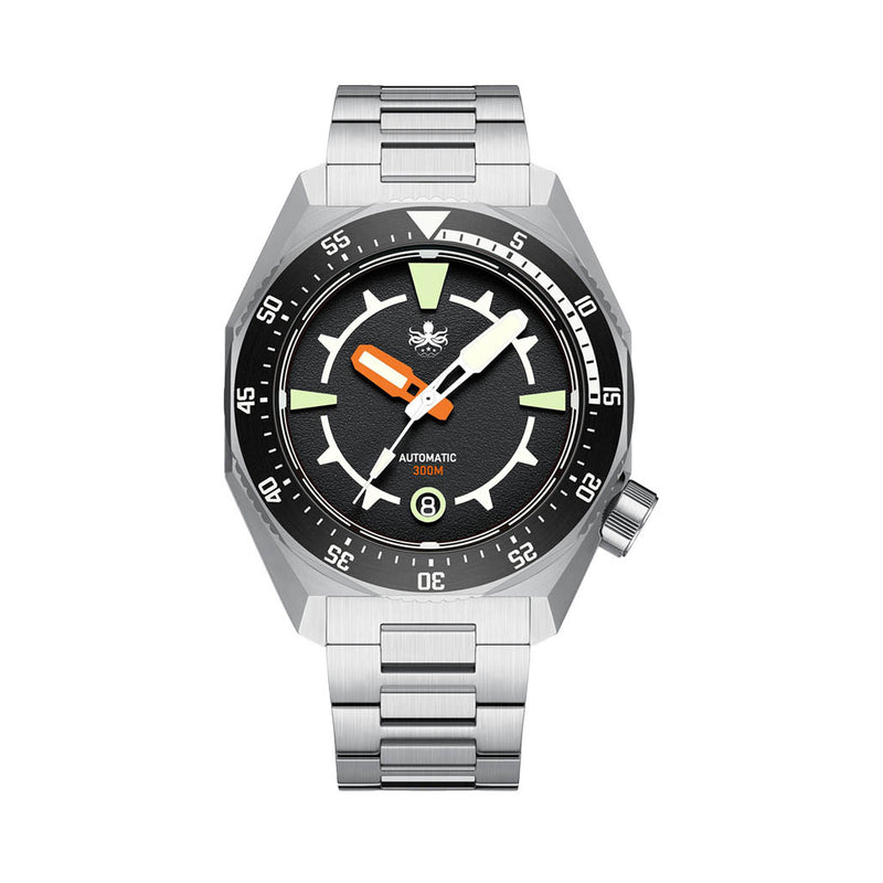 Phoibos Depth Hunter 300M Automatic Diver with Black Dial #PY060C
