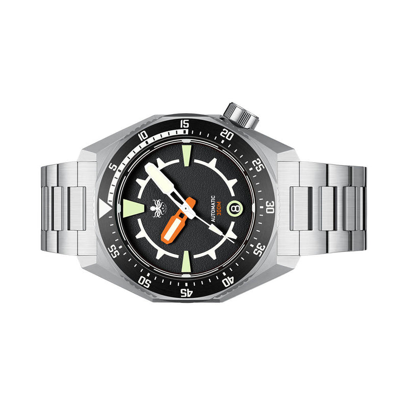 Phoibos Depth Hunter 300M Automatic Diver with Black Dial #PY060C