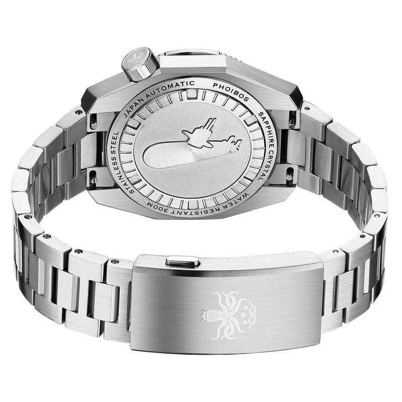 Phoibos Depth Hunter 300M Automatic Diver with White Dial #PY060E