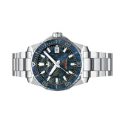 Phoibos Leviathan 40mm Dive Watch with Blue Forged Carbon Fiber #PY062B