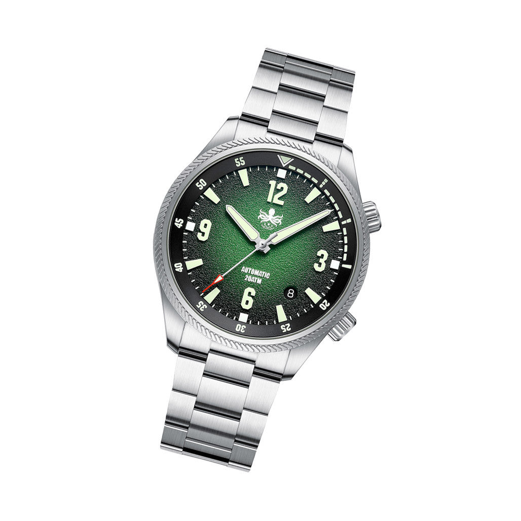 Phoibos Storm Corsair Automatic Diver with Green Dial #PY063A