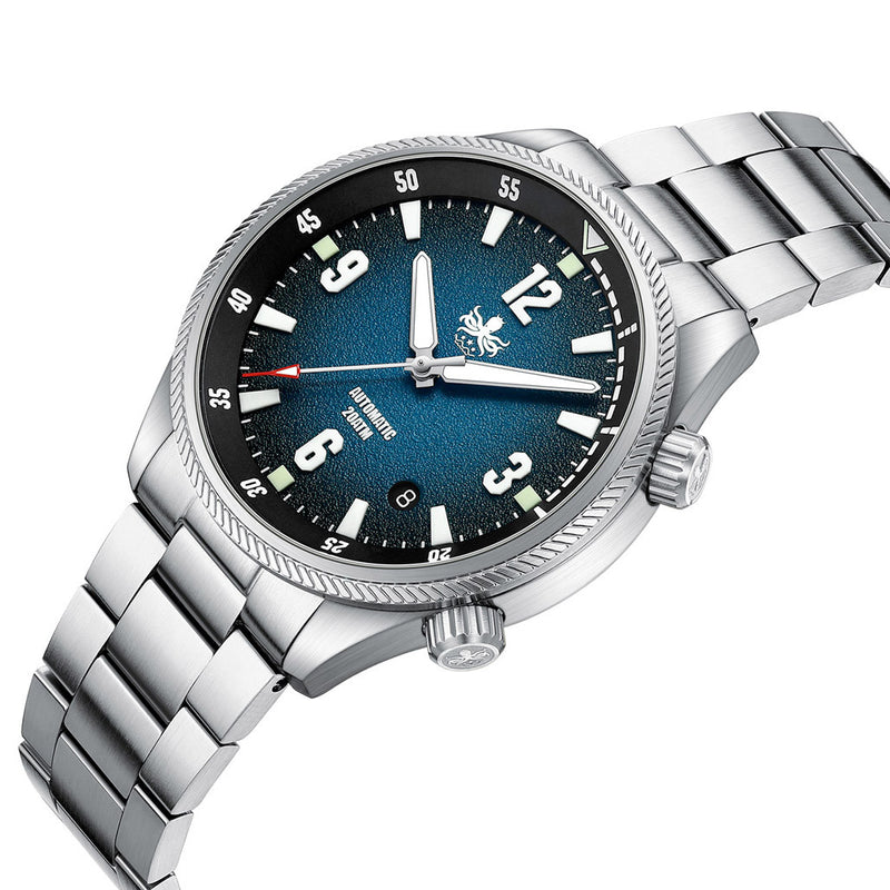 Phoibos Storm Corsair Automatic Diver with Blue Dial #PY063B
