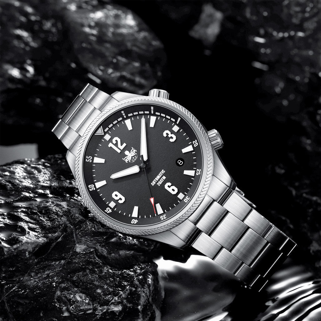 Phoibos Storm Corsair Automatic Diver with Black Dial #PY063C