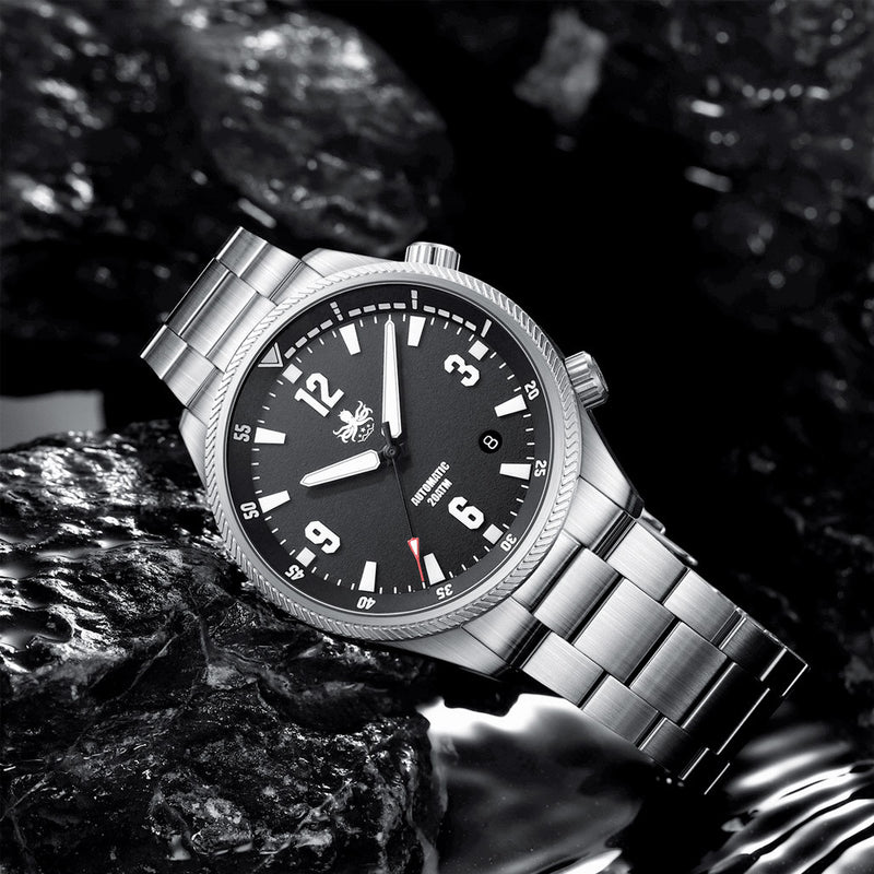Phoibos Storm Corsair Automatic Diver with Black Dial #PY063C