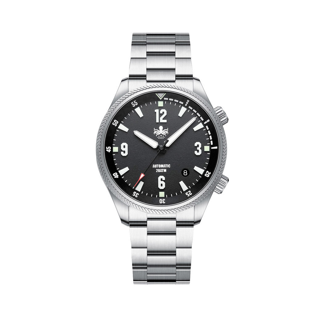 オプティマス　プロポリス Phoibos Storm Corsair Automatic Diver with Black Dial #PY063C