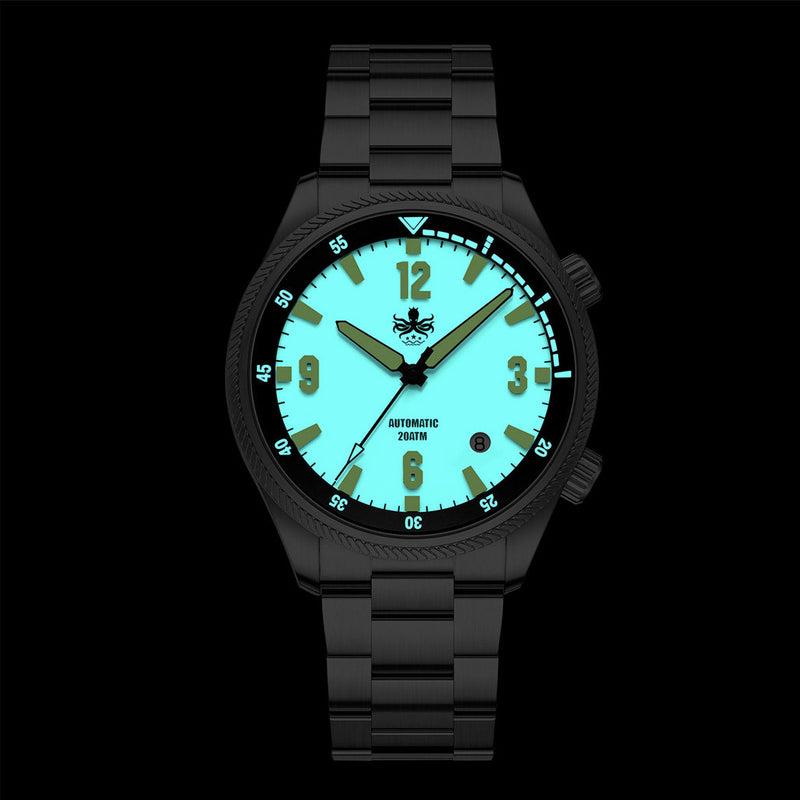 Phoibos Storm Corsair Automatic Diver with White Dial #PY063E