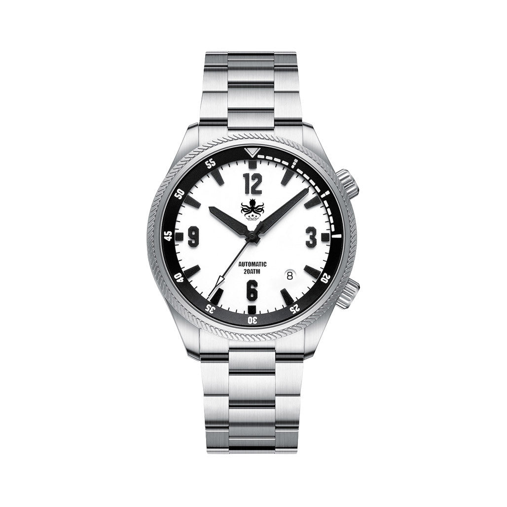 Phoibos Storm Corsair Automatic Diver with White Dial #PY063E