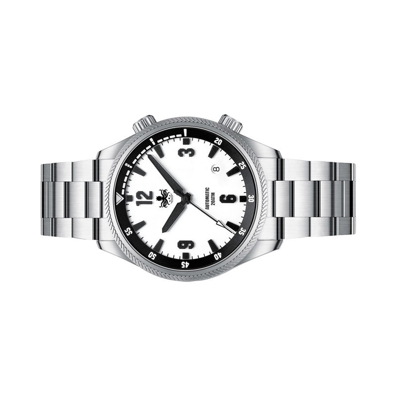 Phoibos Storm Corsair Automatic Diver with White Dial #PY063E