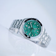 Phoibos Eagle Ray Automatic Diver with Green Jade Dial #PY065AN