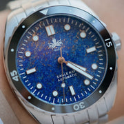 Phoibos Eagle Ray Automatic Diver with Lapis Lazuli Dial #PY065BN