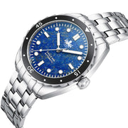 Phoibos Eagle Ray Automatic Diver with Lapis Lazuli Dial #PY065BN